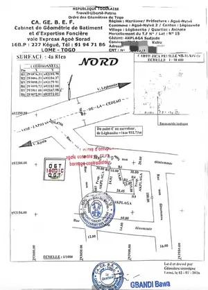 Terrain de 481 m² avec ancienne construction en vente à Agoè Légbassito Avinato – 17 000 000 FCFA — photo 2