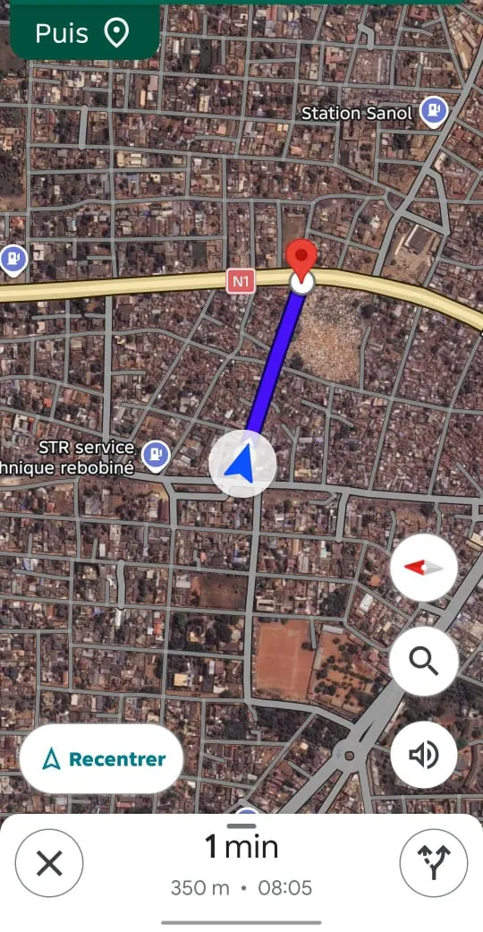 Terrain 667 m² en vente à Agoè Atchanve avec fondation villa 4 chambres – 33 millions FCFA