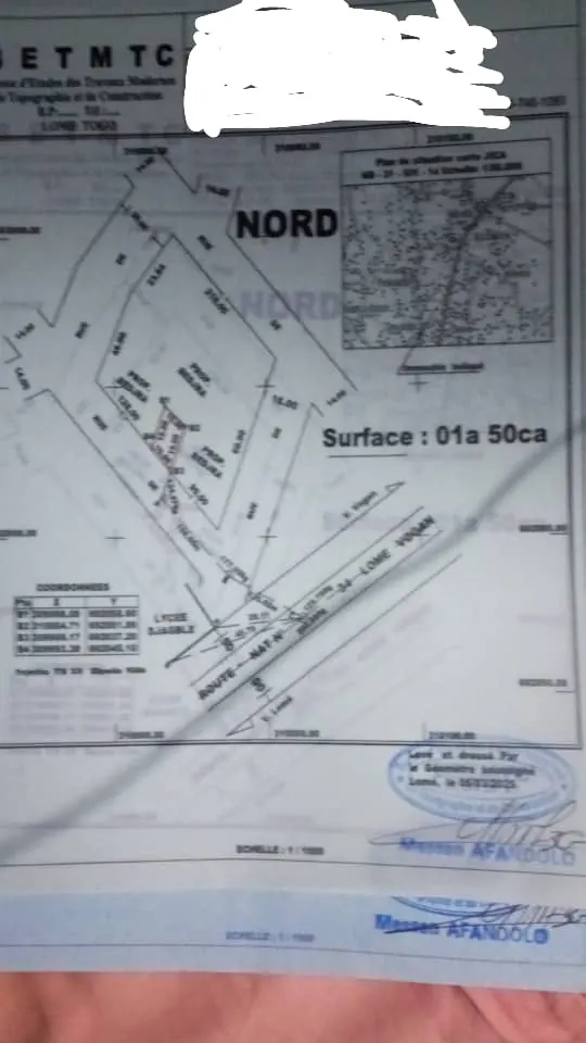 Terrain 2 lots en vente à Belgique 2 – 7 millions FCFA