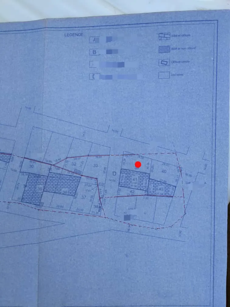 Terrain en vente à Zanguera UCAO – 4 millions 500 FCFA