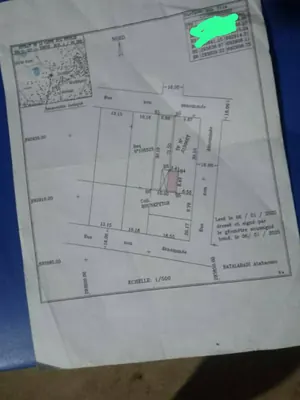 Vente d'un terrain à Agoè Legbassito Pharmacie Gratitude, demi-lot clôturé avec chambre salon, 150 m du goudron – 17 millions FCFA — photo 2