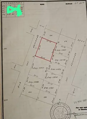 Terrain 2 lots en vente à Agbalepedo – 150 millions FCFA