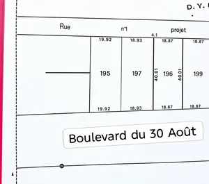 Terrain 450 m² en vente en bordure de goudron à Avénou – 45 millions FCFA