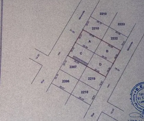 Terrain 1800 m² en vente à Hédzranawoé – à partir de 80 millions FCFA