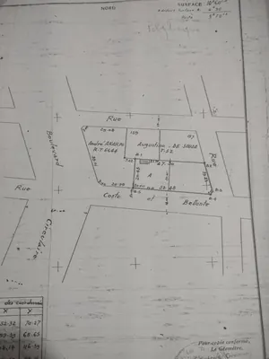 Vente de terrain à Bè Kpéhénou, 4 lots (1809 m²), en bordure de deux voies dont les pavés – 550 millions FCFA — photo 3