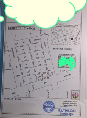 Maison sur demi-lot en angle de rue à vendre à Ablogamé – 50 millions FCFA — photo 1