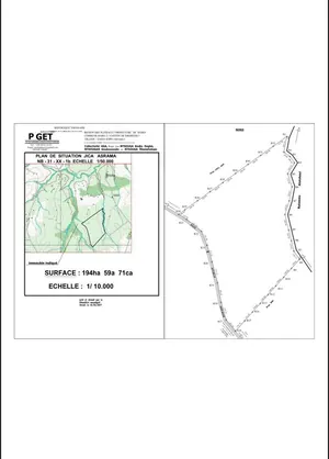 Terrain à vendre à Gadja-Kopé, Notsé – 800 000 FCFA l'hectare