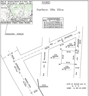 Terrain 1 lot de 600 m² en vente à Legbassito Apessito – 20 millions FCFA — photo 3