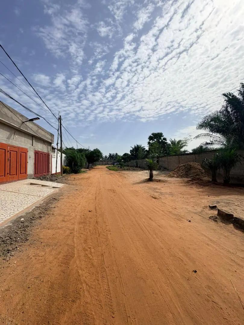 Terrain demi-lot clôturé en vente à Zanguera Gatokopé – 15 000 000 FCFA