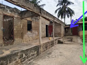Villa demi-lot 300 m² à vendre à Adétikopé Adewi, à 600 m du goudron – 10 millions FCFA — photo 3