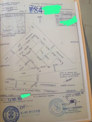Terrain 1,5 lot à vendre à Zanguéra Zogbétonou, près du contournement – prix au lot à débattre