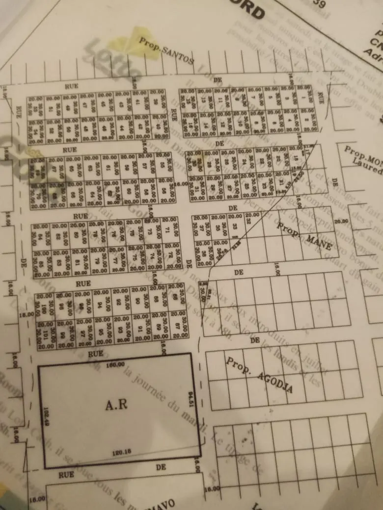 Terrain de 3 hectares en vente à Yopé Avedodja (Badja) – 6 700 000 FCFA / hectare