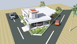 Villa 3 chambres en vente en angle de rue à Ségbé Klémè – 32 millions FCFA