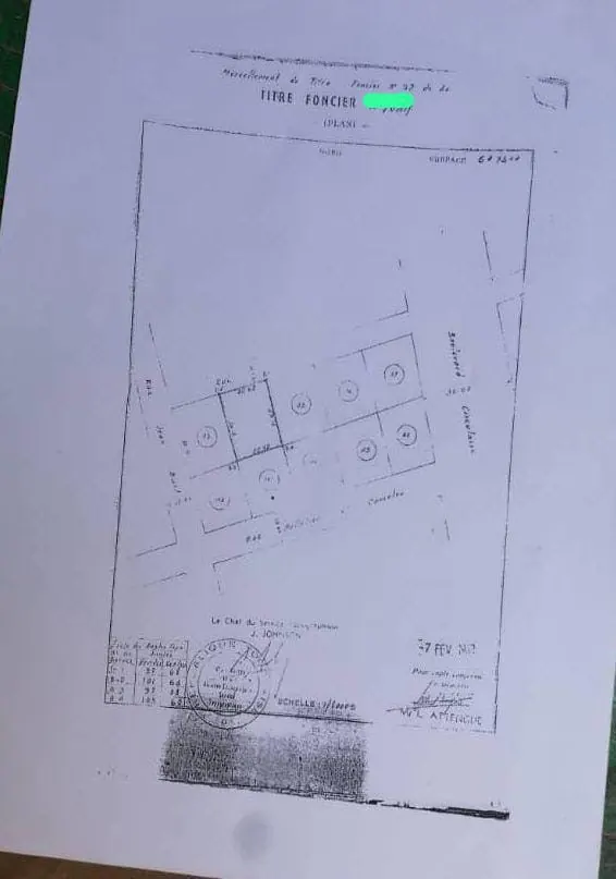 Terrain 672 m² en vente à Adawlato, Lomé – 185 millions FCFA