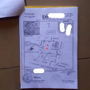 4 lots de terrain en vente en angle de rue à Agoé Legbassito – 26 millions FCFA le lot