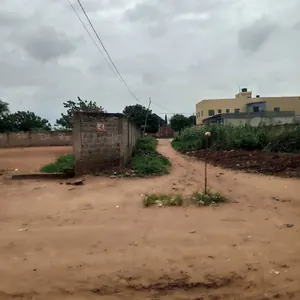 Terrain 2 lots en vente en angle de rue à Amadahomé près du carrefour Aised – 35 millions FCFA le lot