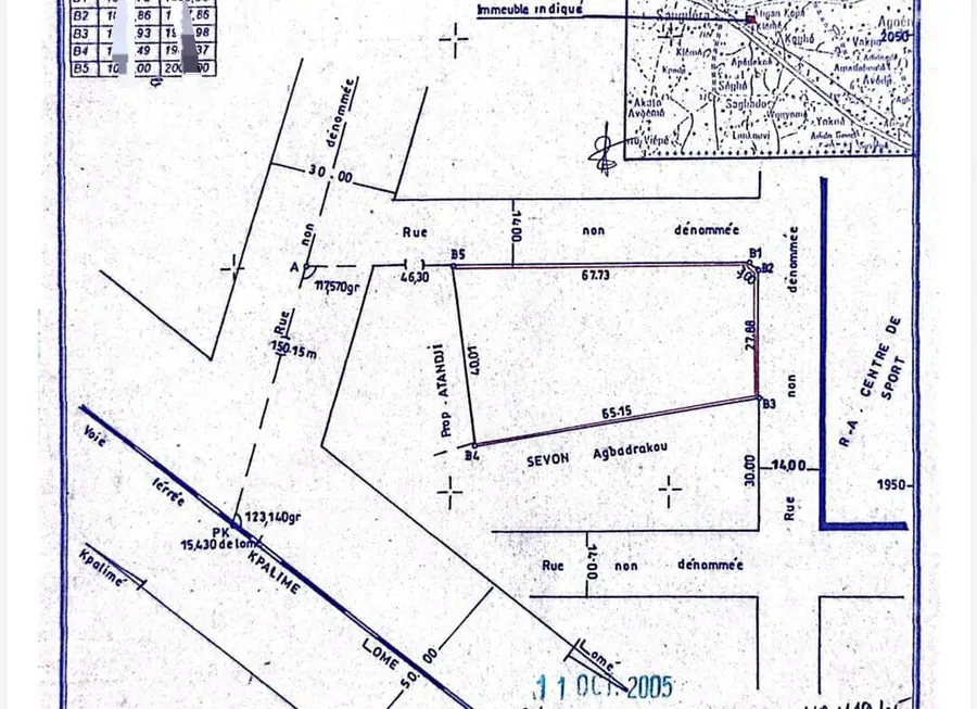 Terrain 4 lots en vente à Zanguera Atilamonou à 500m de la nationale N°1 – prix à partir de 22 millions FCFA le lot