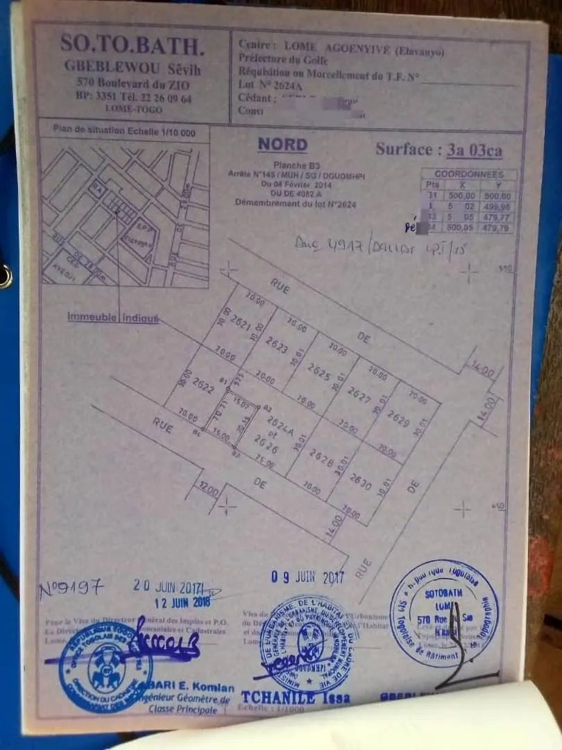 Maison 5 pièces à vendre à Avedji CMS Elavagno – 25 millions FCFA