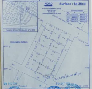 Terrain 1 lot de 636 m² à vendre à Avenou Total, proche du goudron – 63 millions FCFA