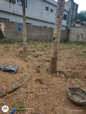 Terrain demi-lot clôturé en vente à Nanégbé – 15 millions FCFA