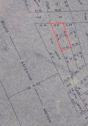 Terrain 3 lots et demi à vendre à Agbalepedo – 300 millions FCFA — photo 2