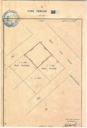 Terrain 3/4 de lot à vendre en angle de rue à Tokoin secteur hôpital – 160 millions FCFA